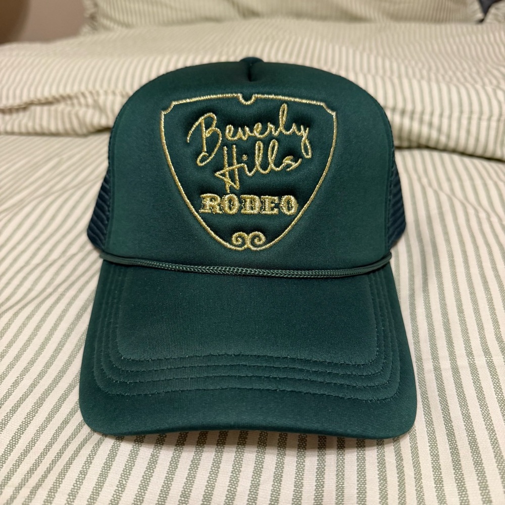 Green Beverly Hills Rodeo Cap